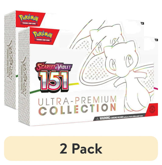 (2 Pack)  Trading Card Games Scarlet & Violet—151 Ultra-Premium Collection - 16 Booster Packs from Pokémon Tcg: Scarlet & Violet—151